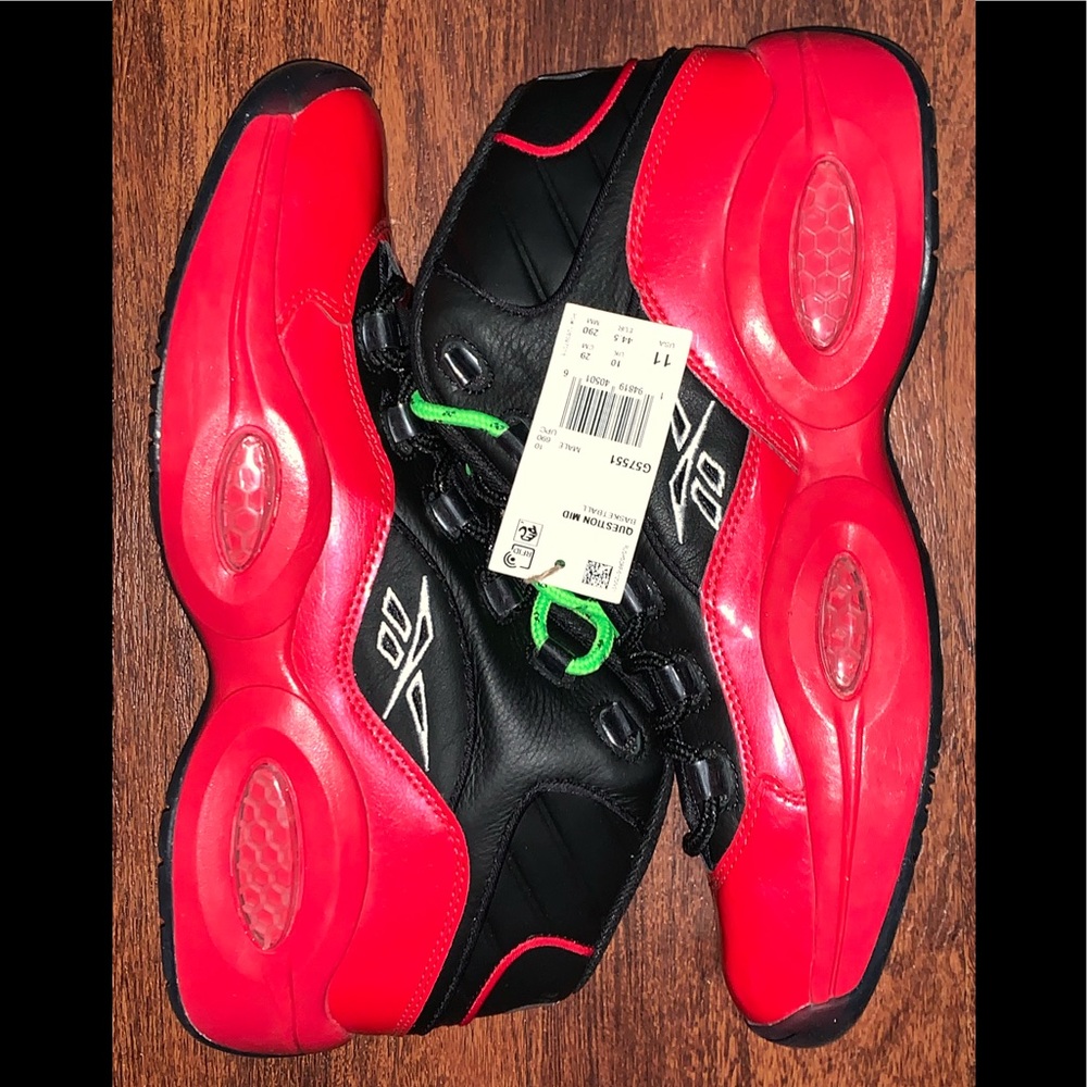 Reebok question iversons size 11